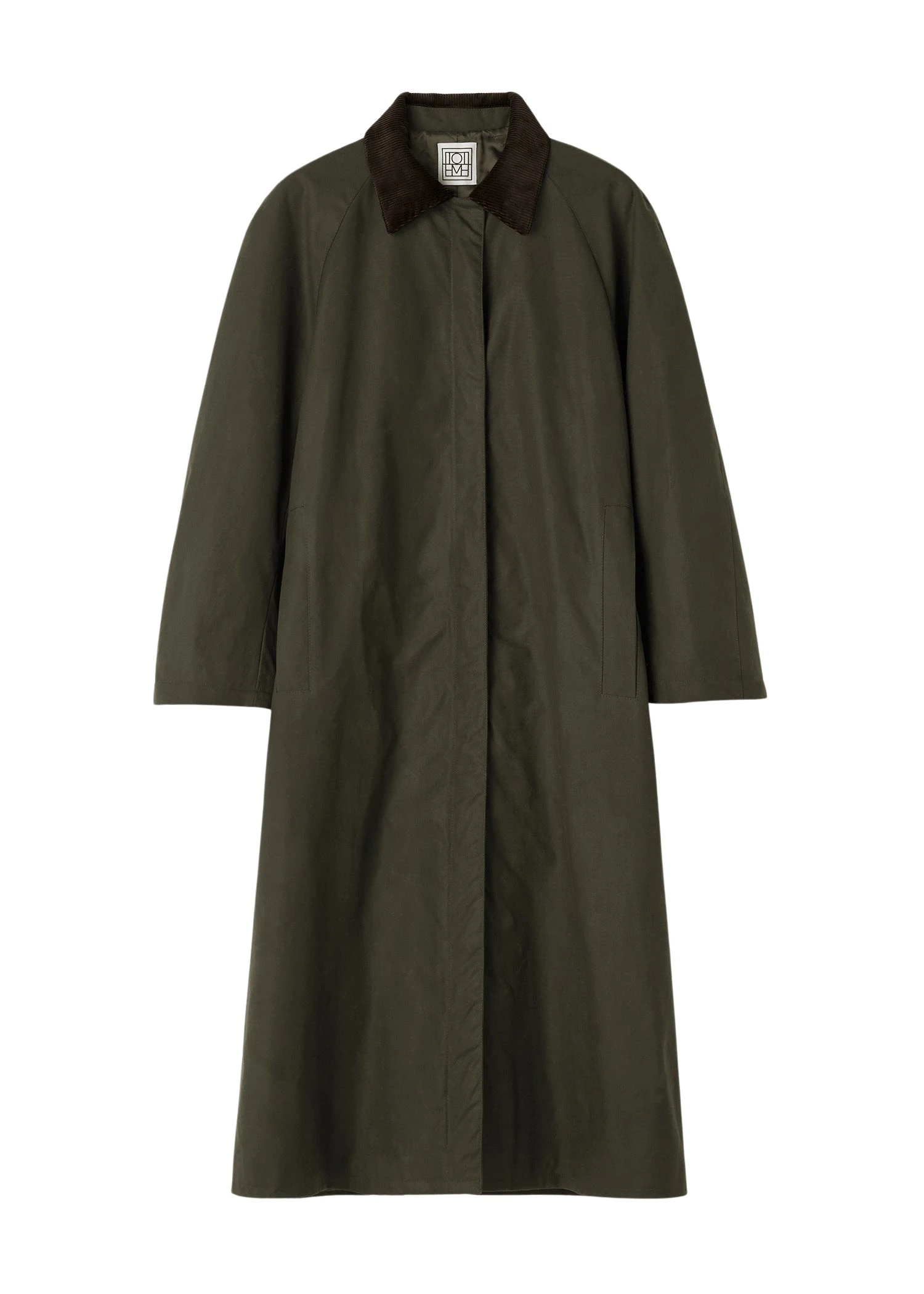 Toteme-Country-coat-in-Forest74536_nobg Totême Country coat in Forest - Coats - Scandinavian Minimalist Luxury at Luxury Shoes