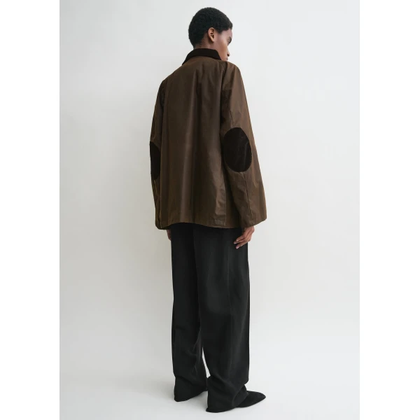Totême Country jacket in Bark - Jackets - Scandinavian Minimalist Luxury at Luxury Shoes 