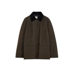 Totême Country jacket in Bark - Jackets - Scandinavian Minimalist Luxury at Luxury Shoes 