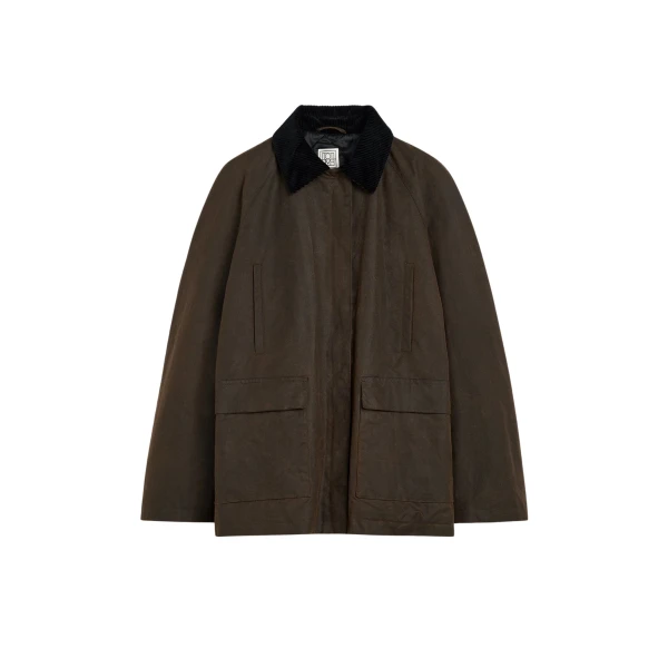 Totême Country jacket in Bark - Jackets - Scandinavian Minimalist Luxury at Luxury Shoes 