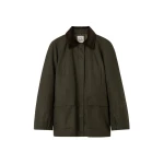 Totême Country jacket in Forest - Jackets - Scandinavian Minimalist Luxury at Luxury Shoes 