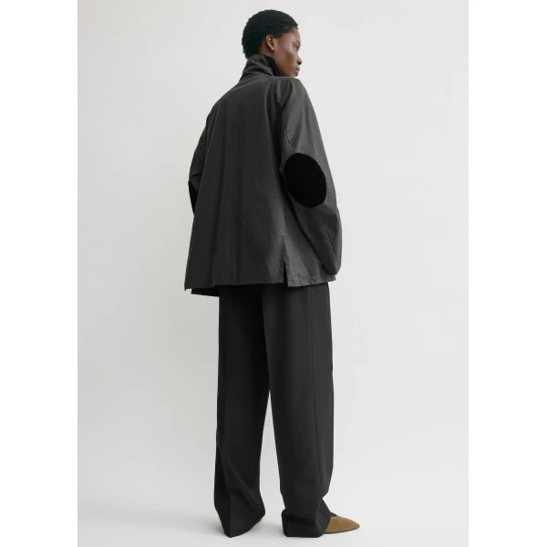Totême Country jacket in Washed black - Jackets - Scandinavian Minimalist Luxury at Luxury Shoes 