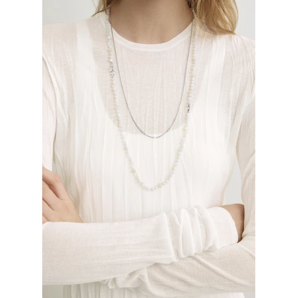 Totême Crinkled knit long-sleeve dress in White - Dresses - Scandinavian Minimalist Luxury at Luxury Shoes 