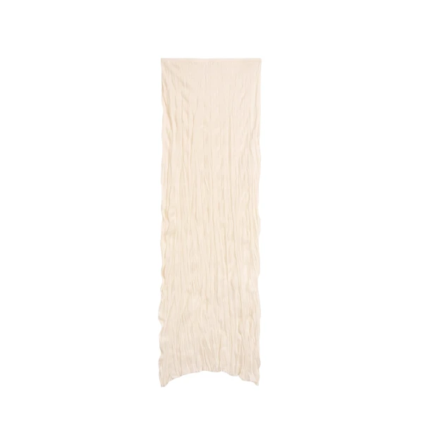 Totême Crinkled knit skirt in Pale apricot - Skirts - Scandinavian Minimalist Luxury at Luxury Shoes 