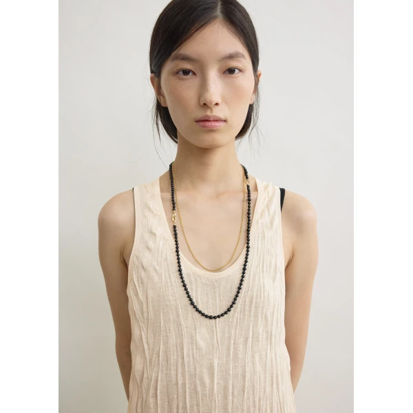 Totême Crinkled knit tank dress in Pale apricot - Dresses - Scandinavian Minimalist Luxury at Luxury Shoes 