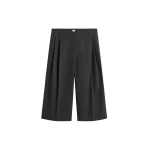 Totême Cropped trousers in Black - Pants - Scandinavian Minimalist Luxury at Luxury Shoes 