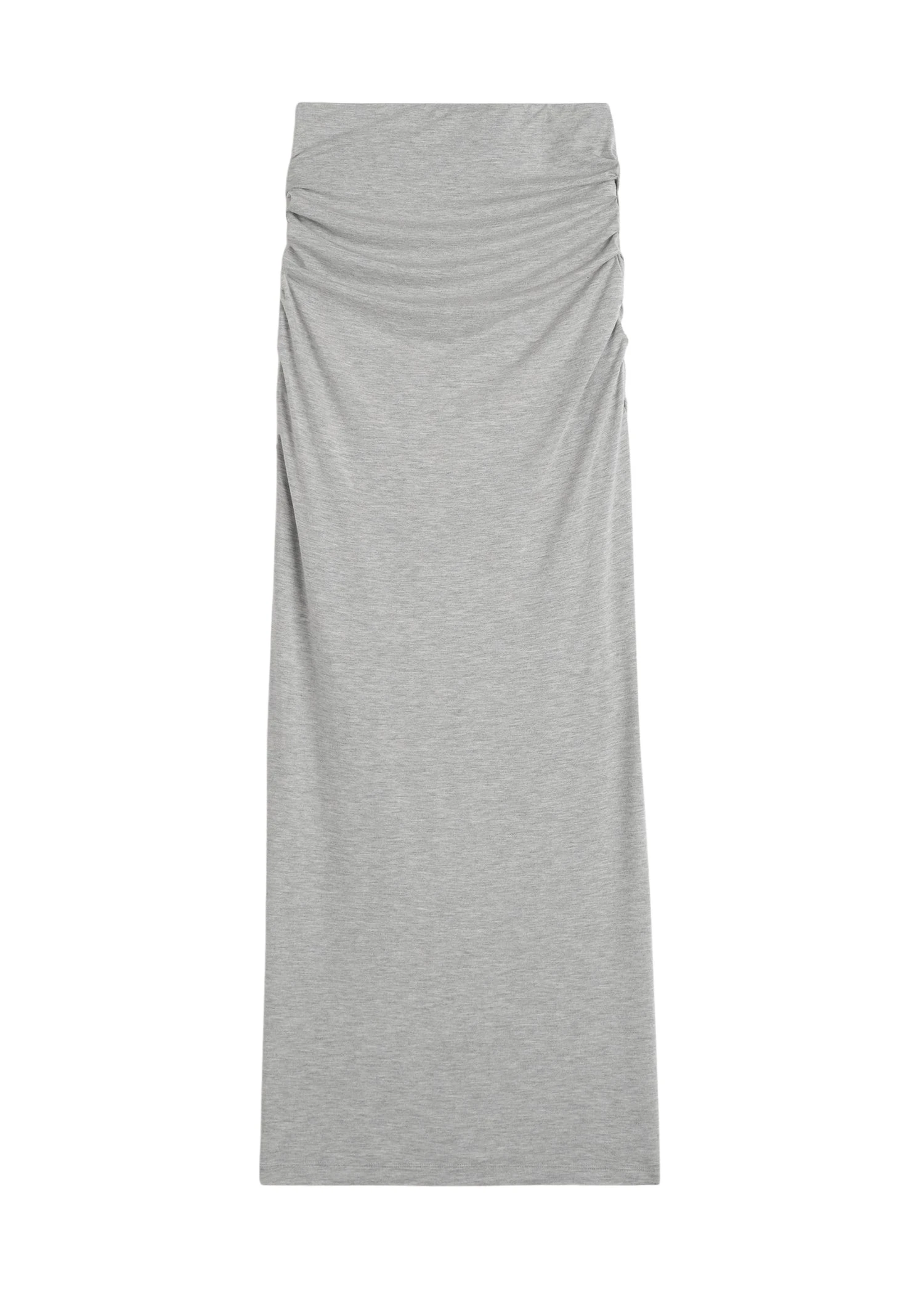Toteme-Draped-jersey-skirt-pale-grey-melange-in-Pale-grey-melange87161_nobg Totême Draped jersey skirt pale grey mélange in Pale grey melange - Skirts - Scandinavian Minimalist Luxury at Luxury Shoes
