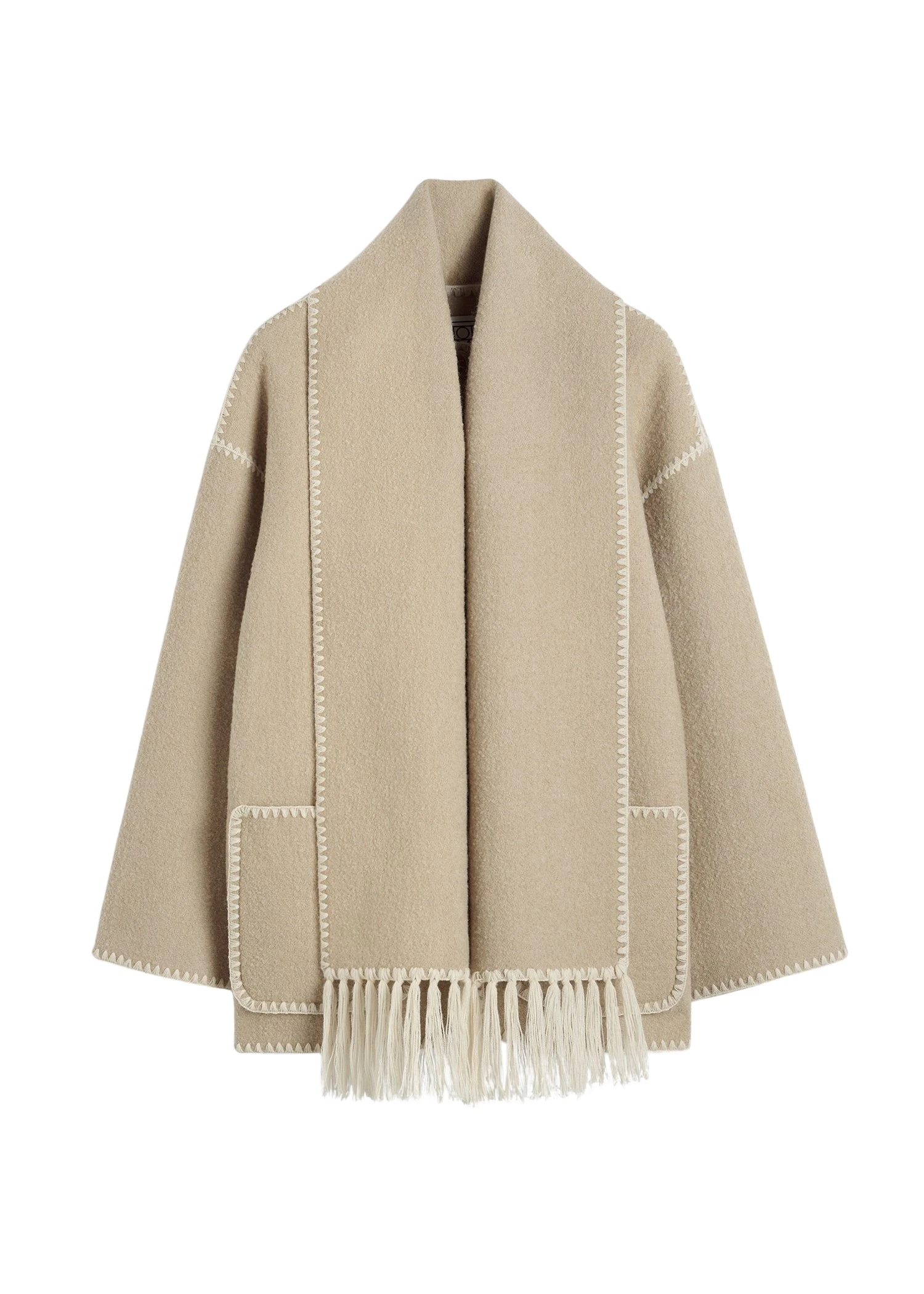 Toteme-Embroidered-scarf-jacket-in-Harvest44881_nobg Totême Embroidered scarf jacket in Harvest - Jackets - Scandinavian Minimalist Luxury at Luxury Shoes