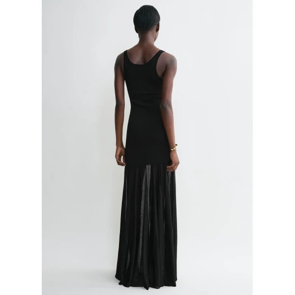 Totême Evening tank dress in Black - Dresses - Scandinavian Minimalist Luxury at Luxury Shoes 