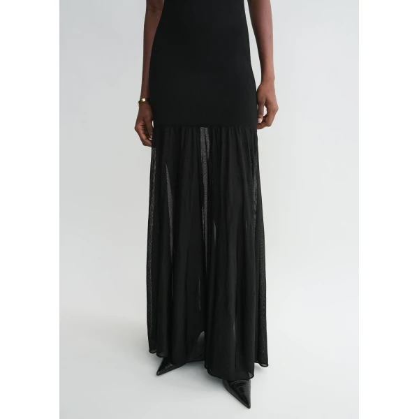 Totême Evening tank dress in Black - Dresses - Scandinavian Minimalist Luxury at Luxury Shoes 