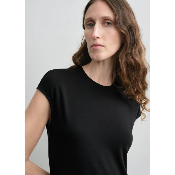 Totême Everyday dress in Black - Dresses - Scandinavian Minimalist Luxury at Luxury Shoes 