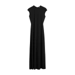 Totême Everyday dress in Black - Dresses - Scandinavian Minimalist Luxury at Luxury Shoes 