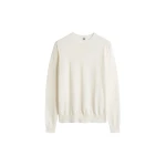 Totême Fine crew knit in Ecru - Knitwear - Scandinavian Minimalist Luxury at Luxury Shoes 
