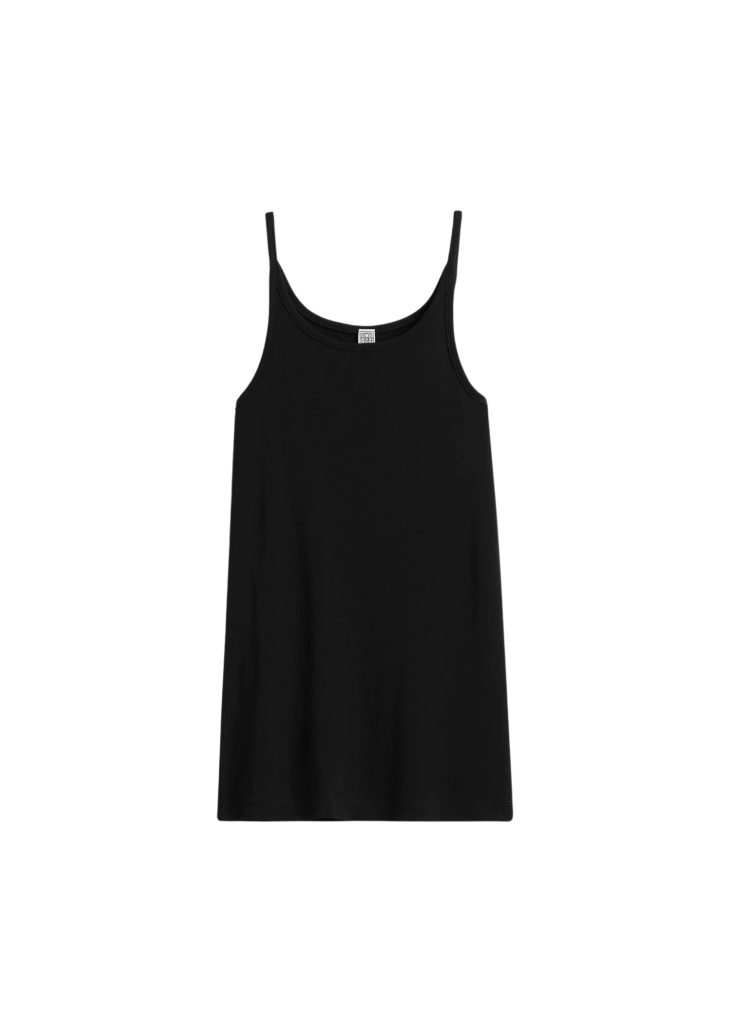 Toteme-Fluid-slip-top-in-Black76363_nobg Totême Fluid slip top in Black - Tops - Scandinavian Minimalist Luxury at Luxury Shoes