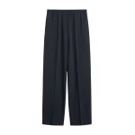 Toteme-Fluid-winter-trousers-in-Navy39126_nobg Totême Fluid winter trousers in Navy - Pants - Scandinavian Minimalist Luxury at Luxury Shoes