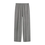 Totême Fluid winter trousers mid grey in Mid grey melange - Pants - Scandinavian Minimalist Luxury at Luxury Shoes 