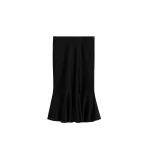 Totême Fluted knit skirt in Black - Skirts - Scandinavian Minimalist Luxury at Luxury Shoes 