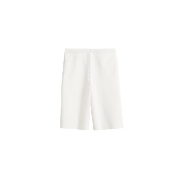 Totême Knit shorts in White - Shorts - Scandinavian Minimalist Luxury at Luxury Shoes 