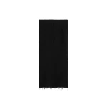Totême Long fringed jersey skirt in Black - Skirts - Scandinavian Minimalist Luxury at Luxury Shoes 