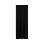 Totême Long knit skirt in Black - Skirts - Scandinavian Minimalist Luxury at Luxury Shoes 