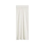 Totême Long knit skirt in White - Skirts - Scandinavian Minimalist Luxury at Luxury Shoes 
