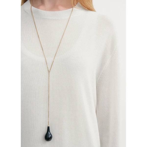 Totême Long-sleeve tee knit in White - Knitwear - Scandinavian Minimalist Luxury at Luxury Shoes 