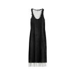 Totême Mohair knit tank dress in Black - Dresses - Scandinavian Minimalist Luxury at Luxury Shoes 