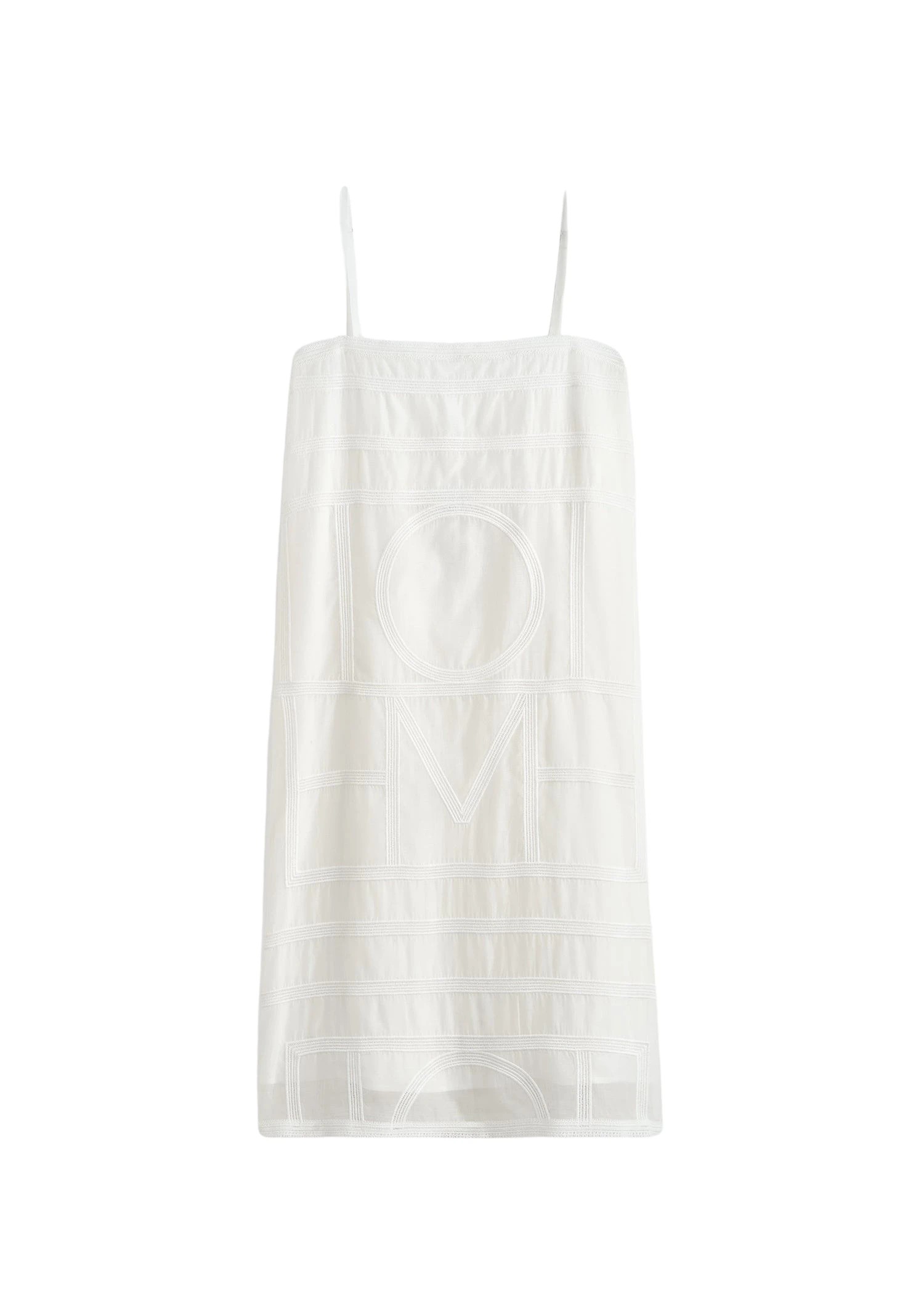 Toteme-Monogram-cotton-voile-dress-in-White44567_nobg Totême Monogram cotton voile dress in White - Dresses - Scandinavian Minimalist Luxury at Luxury Shoes