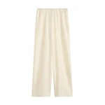 Toteme-Monogram-silk-pj-bottoms-in-Cream34758_nobg Totême Monogram silk pj bottoms in Cream - Pants - Scandinavian Minimalist Luxury at Luxury Shoes