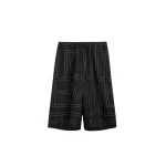 Totême Monogram silk pj culottes in Black - Shorts - Scandinavian Minimalist Luxury at Luxury Shoes 