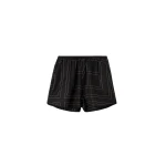 Totême Monogram silk pj shorts black in Black monogram - Pants - Scandinavian Minimalist Luxury at Luxury Shoes 