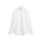 Totême Oversized striped shirt in White - Tops - Scandinavian Minimalist Luxury at Luxury Shoes 