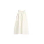 Totême Parachute halter top in Off-white - Tops - Scandinavian Minimalist Luxury at Luxury Shoes 
