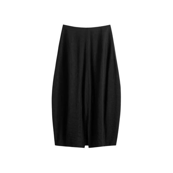 Totême Parachute skirt in Black - Skirts - Scandinavian Minimalist Luxury at Luxury Shoes 