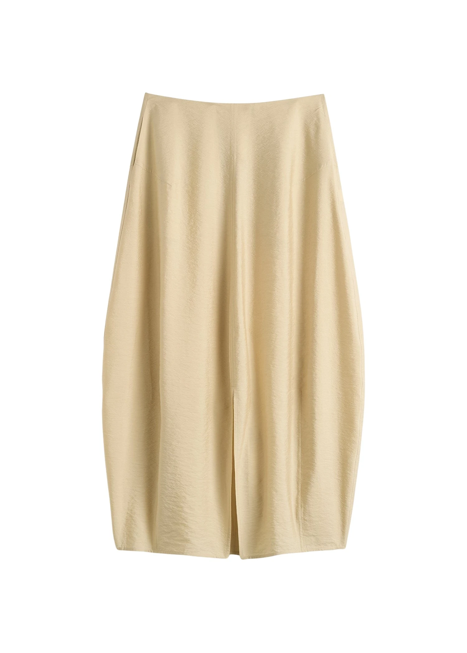 Toteme-Parachute-skirt-in-Stone66259_nobg Totême Parachute skirt in Stone - Skirts - Scandinavian Minimalist Luxury at Luxury Shoes