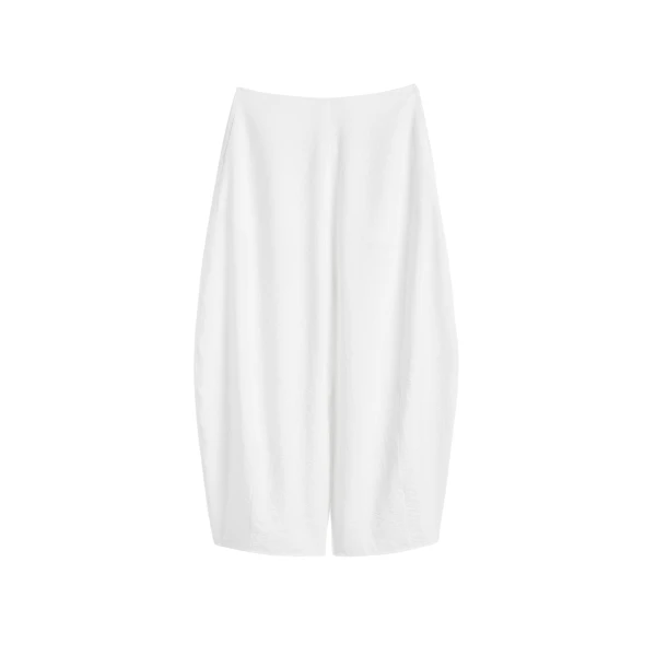 Totême Parachute skirt in White - Skirts - Scandinavian Minimalist Luxury at Luxury Shoes 
