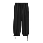 Totême Parachute trousers in Black - Pants - Scandinavian Minimalist Luxury at Luxury Shoes 