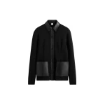 Totême Patch pocket shirt in Black - Tops - Scandinavian Minimalist Luxury at Luxury Shoes 