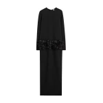 Totême Petal dress in Black - Dresses - Scandinavian Minimalist Luxury at Luxury Shoes 
