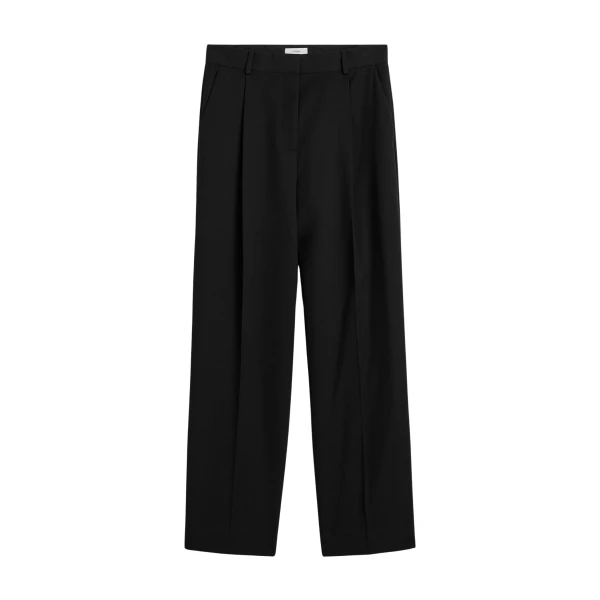Totême Pleat trousers in Black - Pants - Scandinavian Minimalist Luxury at Luxury Shoes 