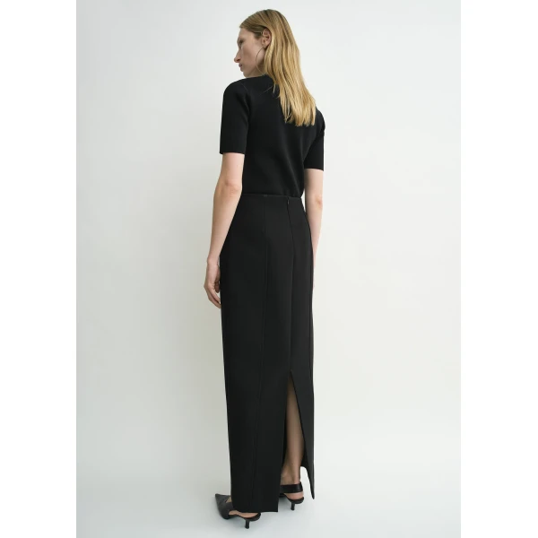 Totême Pocket suit skirt in Black - Skirts - Scandinavian Minimalist Luxury at Luxury Shoes 