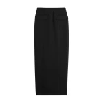 Totême Pocket suit skirt in Black - Skirts - Scandinavian Minimalist Luxury at Luxury Shoes 