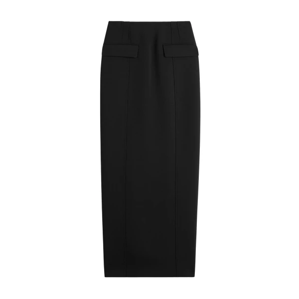 Totême Pocket suit skirt in Black - Skirts - Scandinavian Minimalist Luxury at Luxury Shoes 