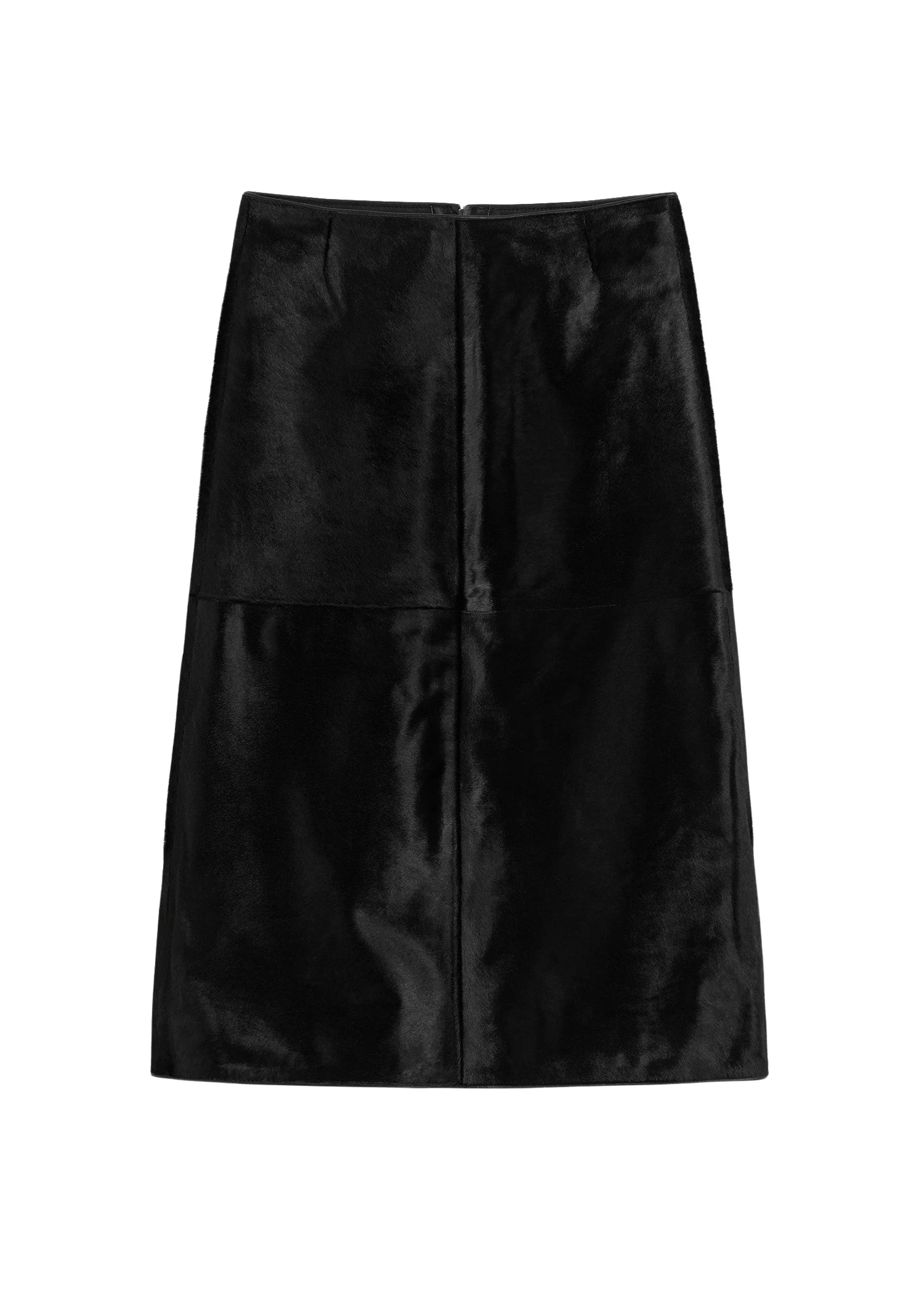 Toteme-Pony-hair-skirt-in-Black57209_nobg Totême Pony hair skirt in Black - Skirts - Scandinavian Minimalist Luxury at Luxury Shoes
