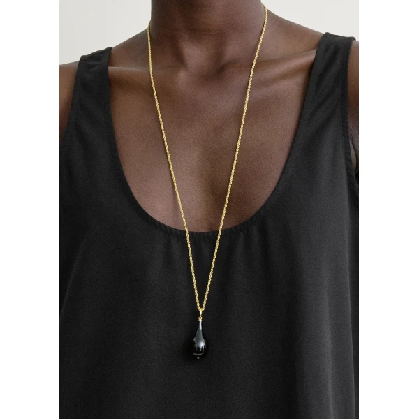 Totême Scoop poplin dress in Black - Dresses - Scandinavian Minimalist Luxury at Luxury Shoes 