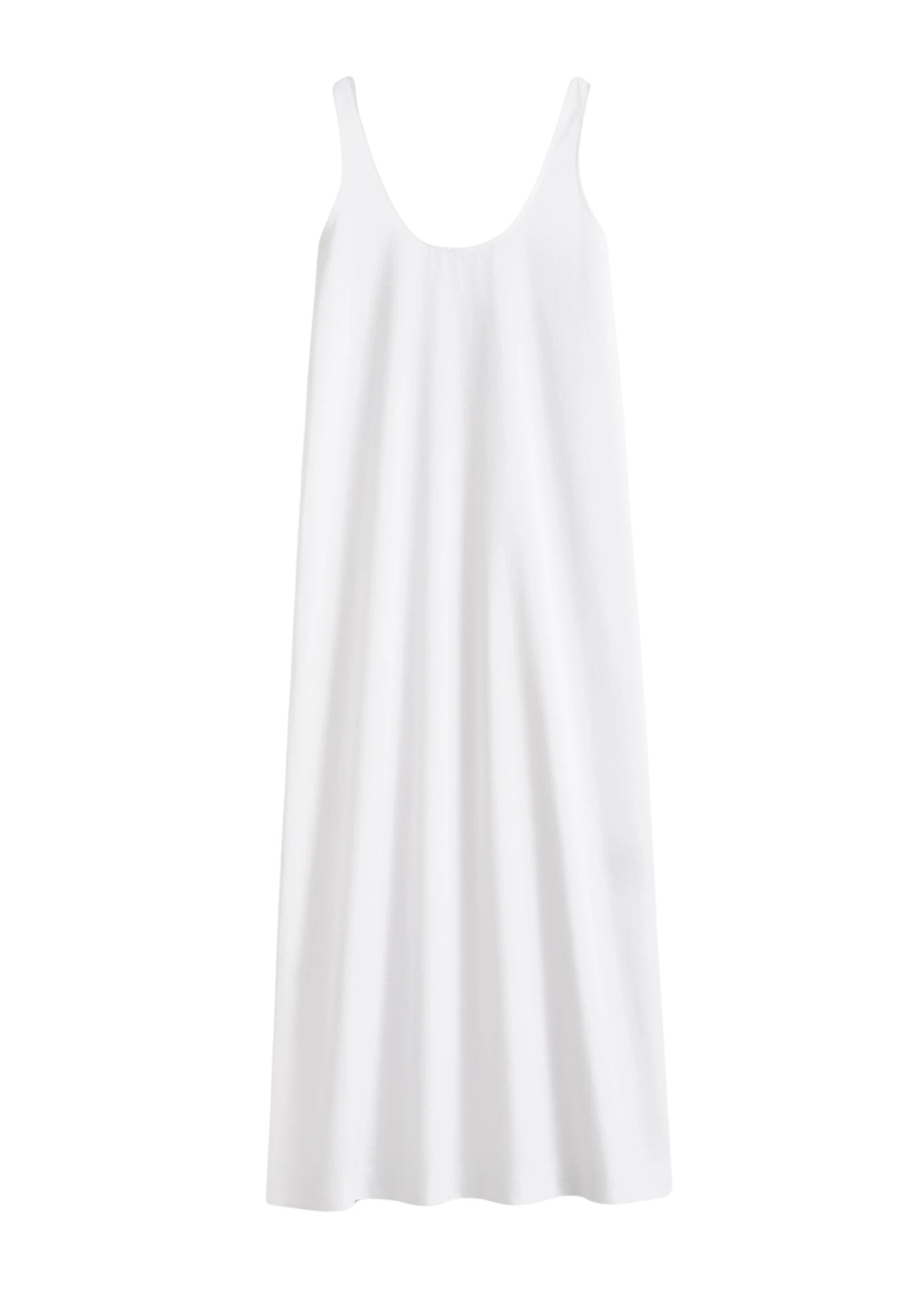 Toteme-Scoop-poplin-dress-in-White11297_nobg Totême Scoop poplin dress in White - Dresses - Scandinavian Minimalist Luxury at Luxury Shoes
