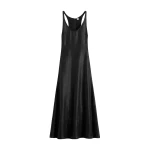 Totême Sculpted cotton dress in Black - Dresses - Scandinavian Minimalist Luxury at Luxury Shoes 