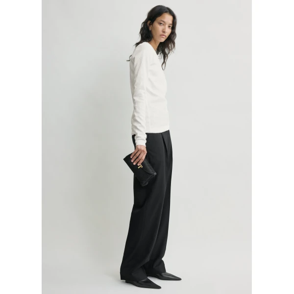 Totême Sequin top in White - Tops - Scandinavian Minimalist Luxury at Luxury Shoes 