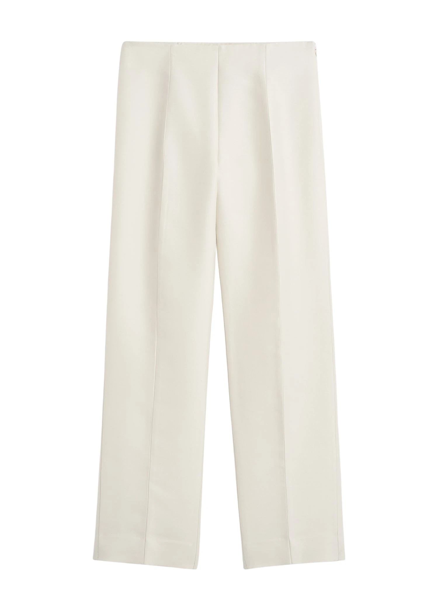 Toteme-Slim-evening-trousers-in-Ecru26051_nobg Totême Slim evening trousers in Ecru - Pants - Scandinavian Minimalist Luxury at Luxury Shoes