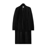 Totême Smoking coat in Black - Coats - Scandinavian Minimalist Luxury at Luxury Shoes 
